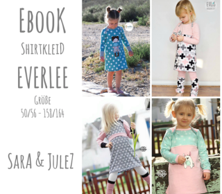 Ebook - Shirtkleid Everlee Gr. 50/56 - 158/164